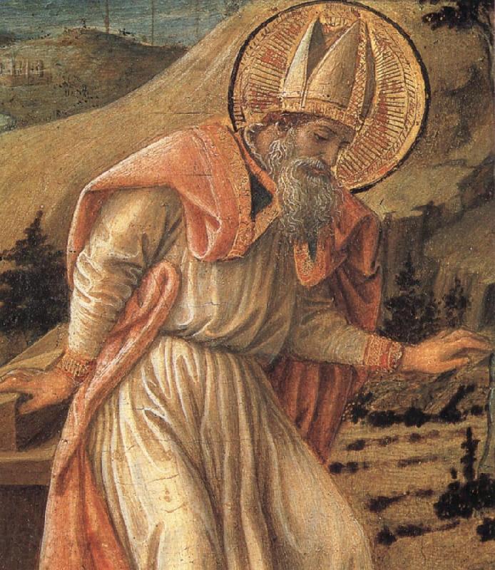 Fra Filippo Lippi St Augustine's Vistion of the Christ France oil painting art